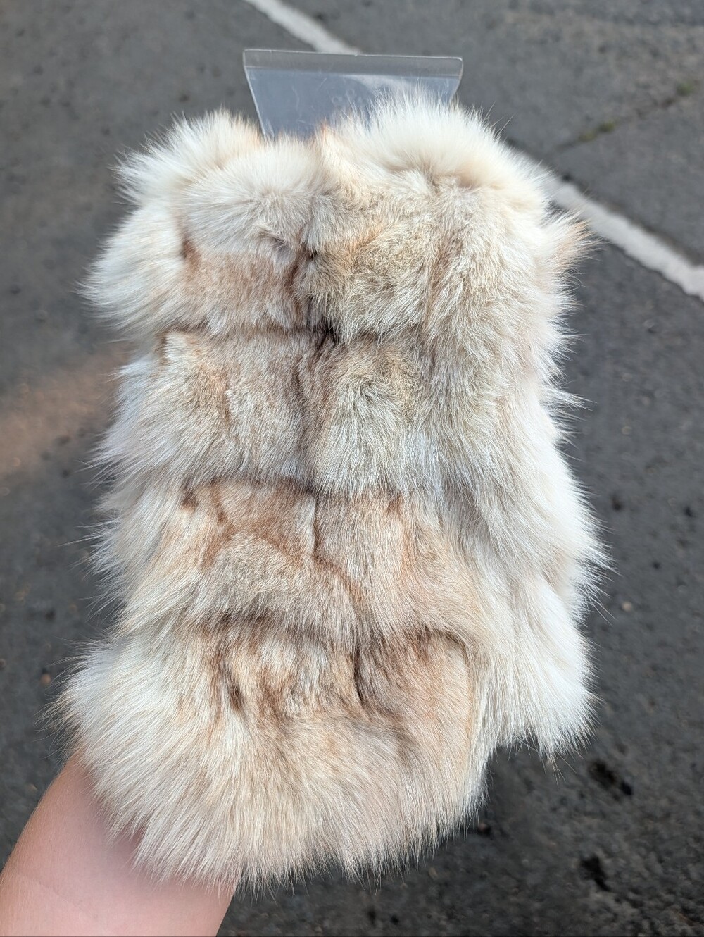 Fox Fur Ice Scraper